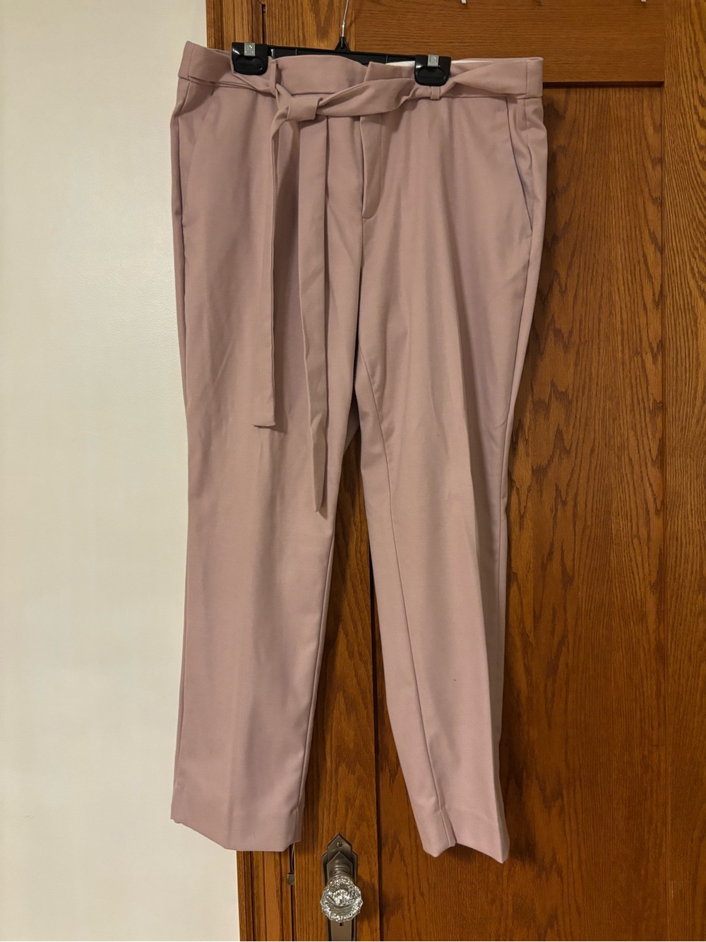 Banana Republic Women's Tie-Waist Pants in Blush